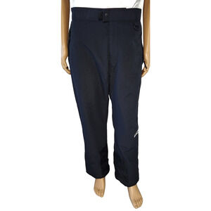 Precision Mountainwear black water resistant side zip snow pants Large EXCELLENT